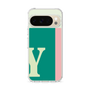 スリムプロテクションケース［ オリジナル - initial color line - Y green ］