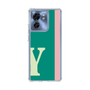 スリムプロテクションケース［ オリジナル - initial color line - Y green ］