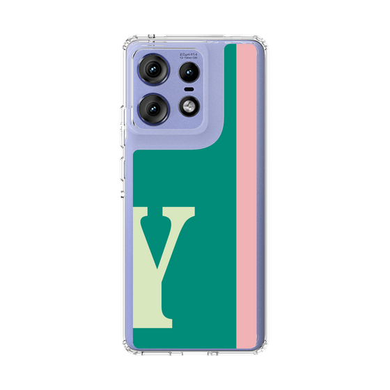 スリムプロテクションケース［ オリジナル - initial color line - Y green ］