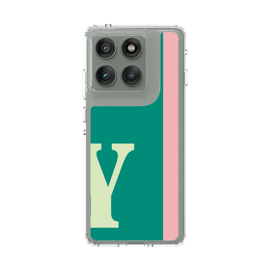 スリムプロテクションケース［ オリジナル - initial color line - Y green ］