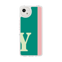 スリムプロテクションケース［ オリジナル - initial color line - Y green ］