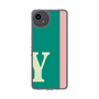 スリムプロテクションケース［ オリジナル - initial color line - Y green ］