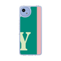 スリムプロテクションケース［ オリジナル - initial color line - Y green ］