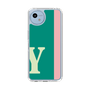 スリムプロテクションケース［ オリジナル - initial color line - Y green ］
