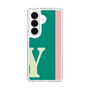 スリムプロテクションケース［ オリジナル - initial color line - Y green ］