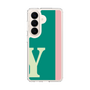 スリムプロテクションケース［ オリジナル - initial color line - Y green ］