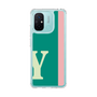 スリムプロテクションケース［ オリジナル - initial color line - Y green ］