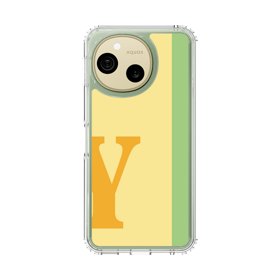 スリムプロテクションケース［ オリジナル - initial color line - Y yellow ］