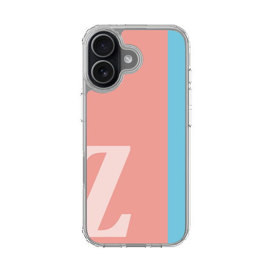 スリムプロテクションケース［ オリジナル - initial color line - Z pink ］