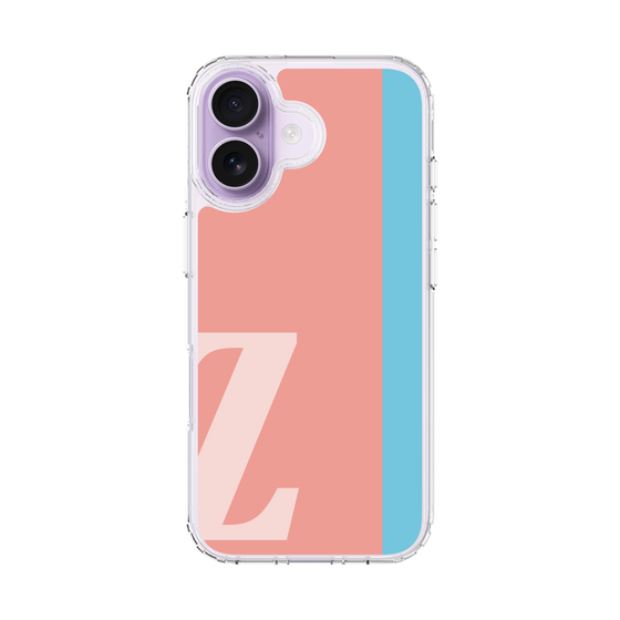スリムプロテクションケース［ オリジナル - initial color line - Z pink ］