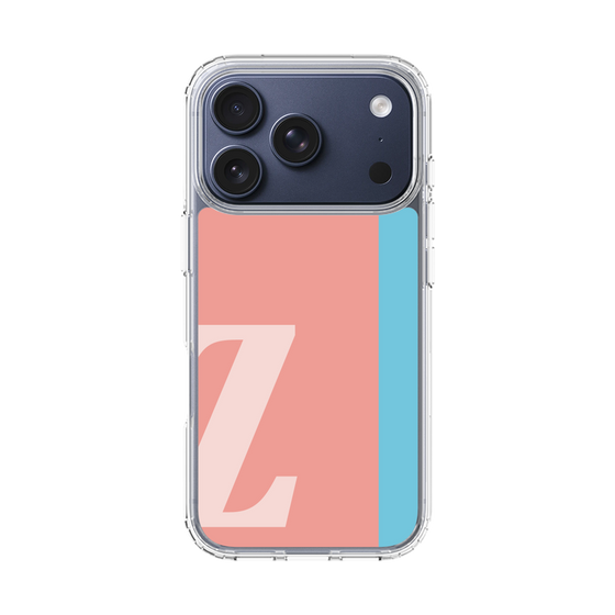 スリムプロテクションケース［ オリジナル - initial color line - Z pink ］