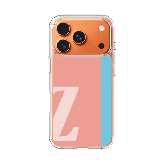スリムプロテクションケース［ オリジナル - initial color line - Z pink ］