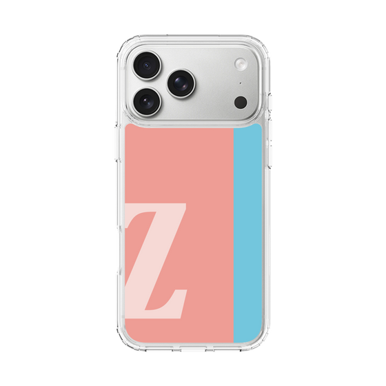 スリムプロテクションケース［ オリジナル - initial color line - Z pink ］