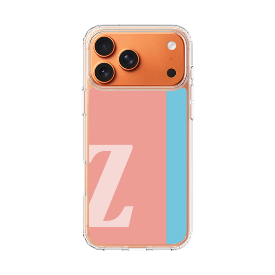 スリムプロテクションケース［ オリジナル - initial color line - Z pink ］