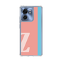 スリムプロテクションケース［ オリジナル - initial color line - Z pink ］