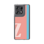 スリムプロテクションケース［ オリジナル - initial color line - Z pink ］