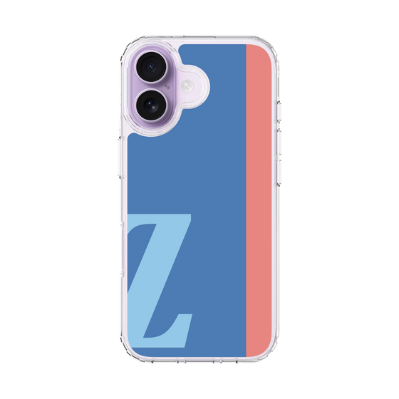 スリムプロテクションケース［ オリジナル - initial color line - Z blue ］