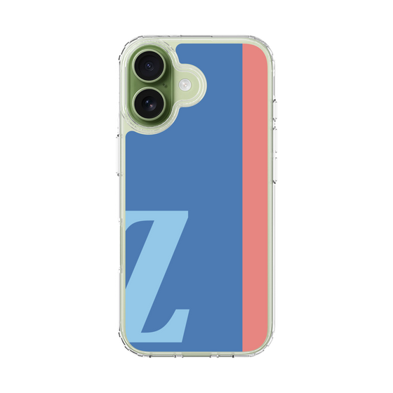 スリムプロテクションケース［ オリジナル - initial color line - Z blue ］