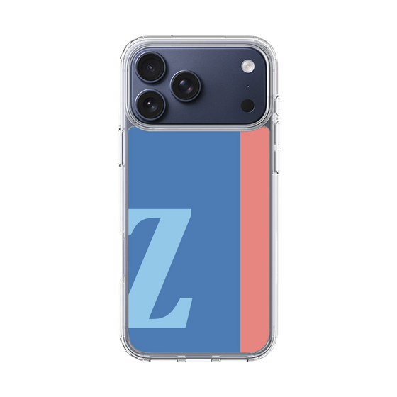 スリムプロテクションケース［ オリジナル - initial color line - Z blue ］