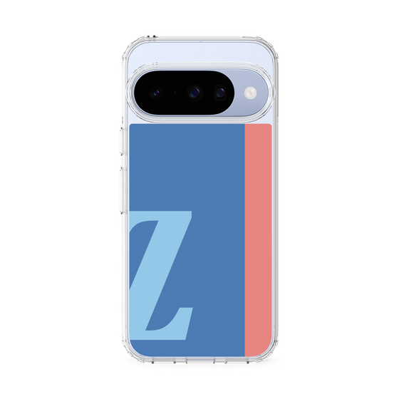 スリムプロテクションケース［ オリジナル - initial color line - Z blue ］