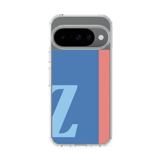 スリムプロテクションケース［ オリジナル - initial color line - Z blue ］