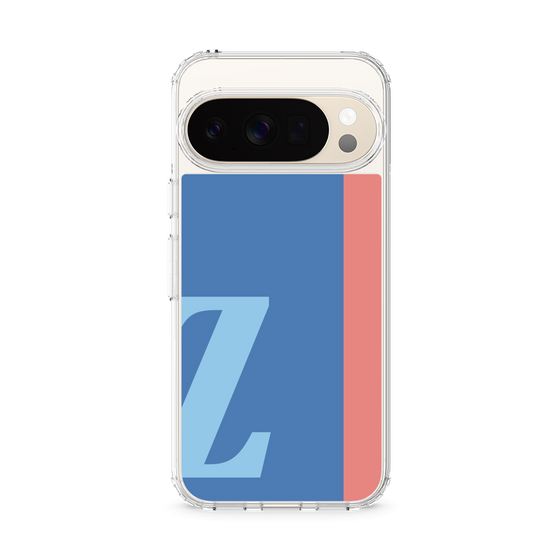 スリムプロテクションケース［ オリジナル - initial color line - Z blue ］