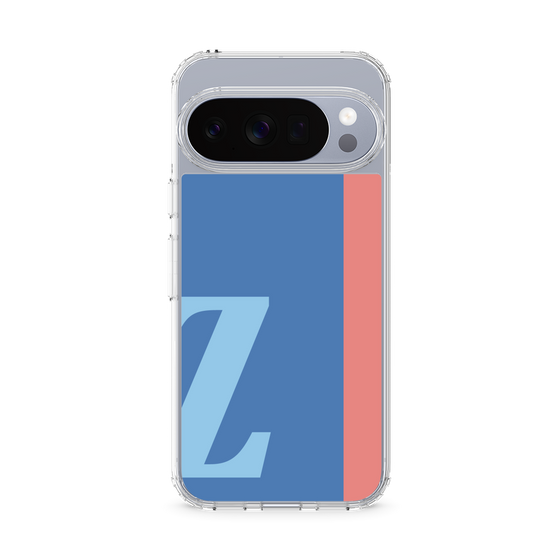 スリムプロテクションケース［ オリジナル - initial color line - Z blue ］