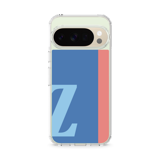 スリムプロテクションケース［ オリジナル - initial color line - Z blue ］
