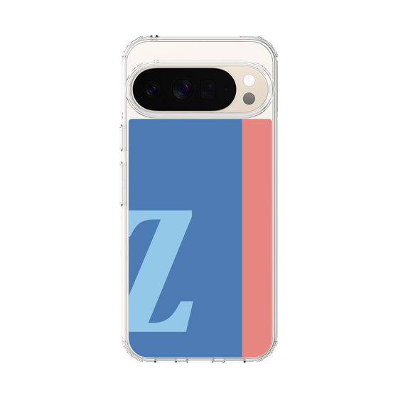 スリムプロテクションケース［ オリジナル - initial color line - Z blue ］