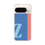 スリムプロテクションケース［ オリジナル - initial color line - Z blue ］