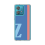 スリムプロテクションケース［ オリジナル - initial color line - Z blue ］