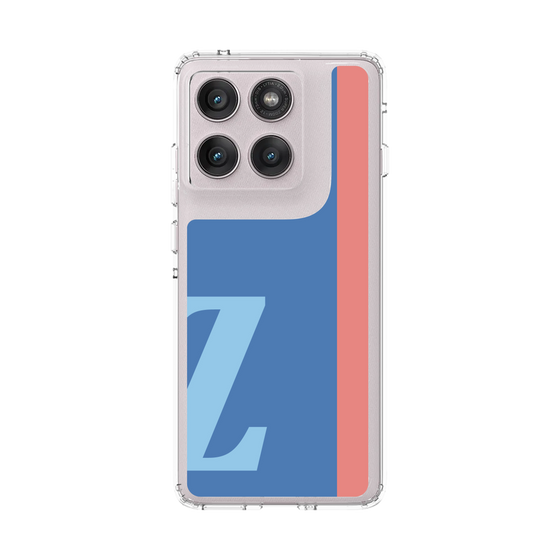 スリムプロテクションケース［ オリジナル - initial color line - Z blue ］