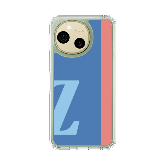 スリムプロテクションケース［ オリジナル - initial color line - Z blue ］