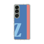 スリムプロテクションケース［ オリジナル - initial color line - Z blue ］
