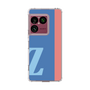 スリムプロテクションケース［ オリジナル - initial color line - Z blue ］