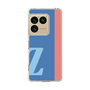 スリムプロテクションケース［ オリジナル - initial color line - Z blue ］
