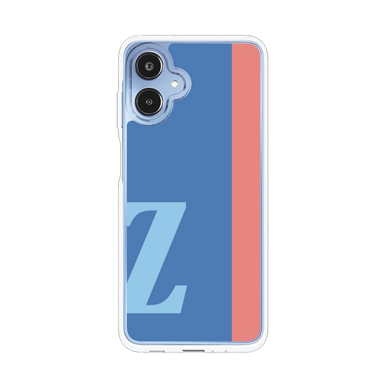 スリムプロテクションケース［ オリジナル - initial color line - Z blue ］