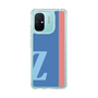 スリムプロテクションケース［ オリジナル - initial color line - Z blue ］