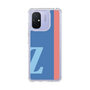 スリムプロテクションケース［ オリジナル - initial color line - Z blue ］