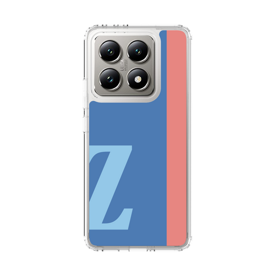 スリムプロテクションケース［ オリジナル - initial color line - Z blue ］