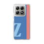 スリムプロテクションケース［ オリジナル - initial color line - Z blue ］