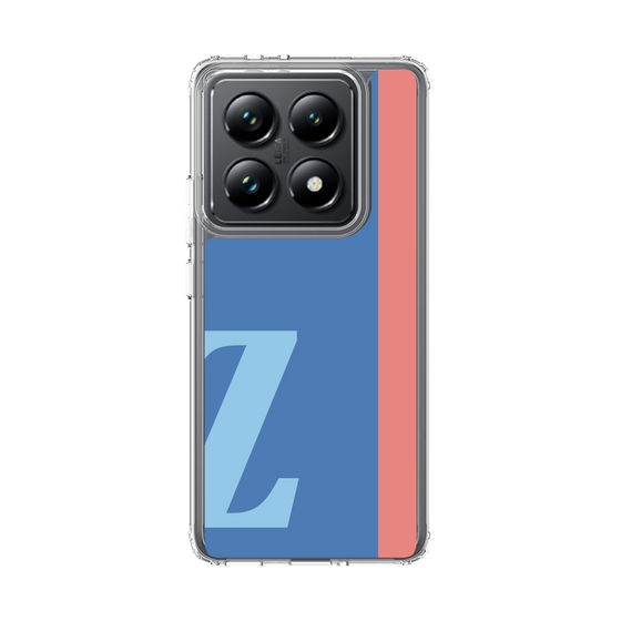 スリムプロテクションケース［ オリジナル - initial color line - Z blue ］