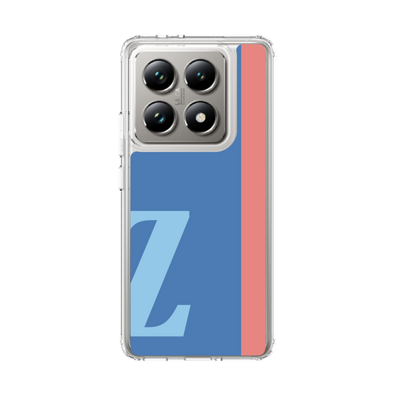スリムプロテクションケース［ オリジナル - initial color line - Z blue ］