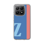 スリムプロテクションケース［ オリジナル - initial color line - Z blue ］