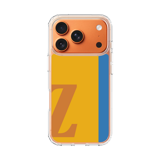 スリムプロテクションケース［ オリジナル - initial color line - Z orange ］