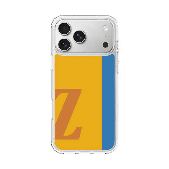 スリムプロテクションケース［ オリジナル - initial color line - Z orange ］