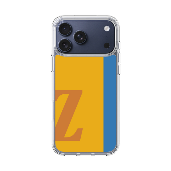 スリムプロテクションケース［ オリジナル - initial color line - Z orange ］