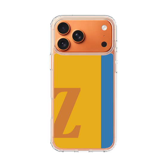 スリムプロテクションケース［ オリジナル - initial color line - Z orange ］