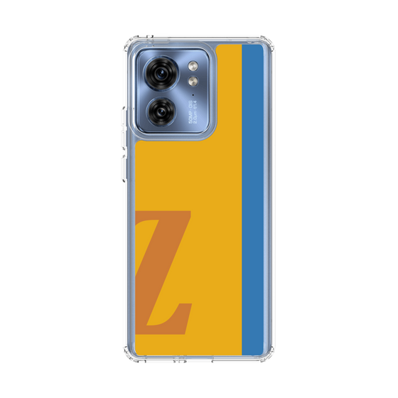スリムプロテクションケース［ オリジナル - initial color line - Z orange ］