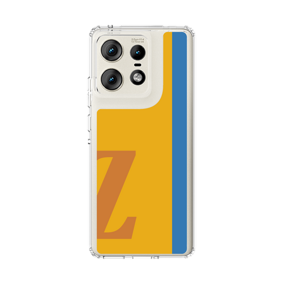 スリムプロテクションケース［ オリジナル - initial color line - Z orange ］